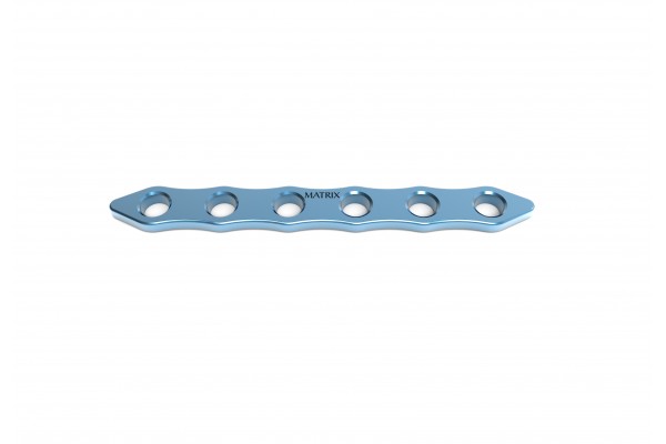 MP Ankle Straight Plate 2.4mm 